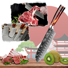 Load image into Gallery viewer, Coltelli giapponesi della serie Terra di fuoco - Ozerty
