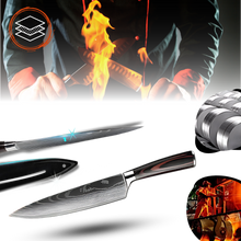 Load image into Gallery viewer, Coltello giapponese in legno Forest Pakkawood - Ozerty
