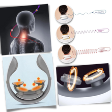 Carica l&#39;immagine nel visualizzatore di Gallery, Massaggiatore per collo e spalle a quattro teste - Ozerty
