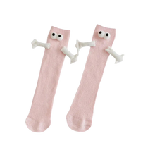 Load image into Gallery viewer, Divertenti calzini con mani magnetiche -Rosa/Taglia unica - Ozerty
