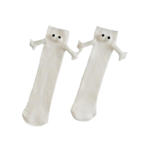 Load image into Gallery viewer, Divertenti calzini con mani magnetiche -Bianco/Taglia unica - Ozerty
