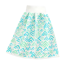 Carica l&#39;immagine nel visualizzatore di Gallery, Pannolini di Stoffa Morbidi e Delicati Anti-Perdita -Montagne Blu - Ozerty
