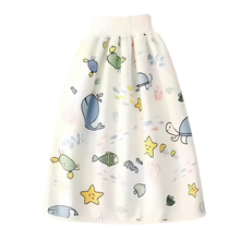 Carica l&#39;immagine nel visualizzatore di Gallery, Pannolini di Stoffa Morbidi e Delicati Anti-Perdita -Oceano felice - Ozerty
