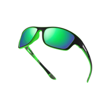 Carica l&#39;immagine nel visualizzatore di Gallery, Occhiali da sole Glare Guard Pro -Nero e verde - Ozerty
