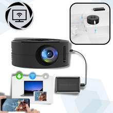 Carica l&#39;immagine nel visualizzatore di Gallery, Mini proiettore cinematografico ad alta risoluzione - Ozerty
