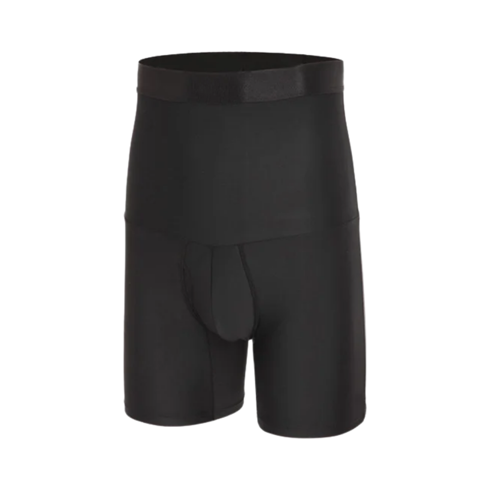 Pantaloncino snellente a vita alta senza cuciture -Nero/MNero/LNero/XLNero/XXL - Ozerty