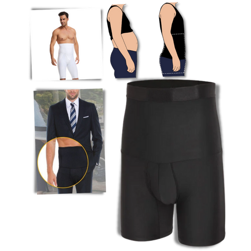 Pantaloncino snellente a vita alta senza cuciture - Ozerty