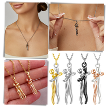 Load image into Gallery viewer, Collana per coppia Abbraccio d&#39;Amore - Ozerty
