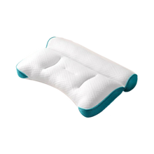 Load image into Gallery viewer, Cuscino di sostegno cervicale ipoallergenico -Blu - Ozerty
