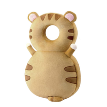 Load image into Gallery viewer, Protezione per la testa ipoallergenica per neonati -Tigre marrone - Ozerty
