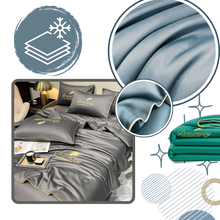 Load image into Gallery viewer, Copripiumino in morbida seta di ghiaccio - Ozerty
