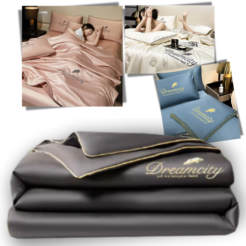 Copripiumino in morbida seta di ghiaccio - Ozerty