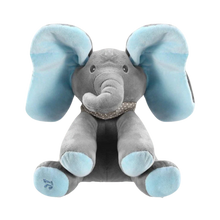 Load image into Gallery viewer, Elefante interattivo Cucù -Orecchie blu - Ozerty
