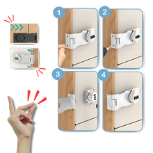 Load image into Gallery viewer, Serratura per armadietti a installazione rapida senza chiave - Ozerty
