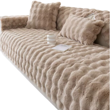 Carica l&#39;immagine nel visualizzatore di Gallery, Lussuoso Copridivano in Poliestere -Cachi - Ozerty
