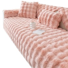 Carica l&#39;immagine nel visualizzatore di Gallery, Lussuoso Copridivano in Poliestere -Rosa - Ozerty
