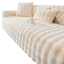 Carica l&#39;immagine nel visualizzatore di Gallery, Lussuoso Copridivano in Poliestere -Bianco - Ozerty
