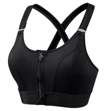 Load image into Gallery viewer, Reggiseno Sportivo Racerback a Massimo Supporto -Nero/SNero/MNero/LNero/XLNero/2XLNero/3XLNero/4XLNero/5XL - Ozerty
