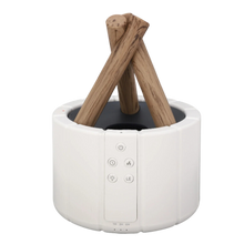 Load image into Gallery viewer, Diffusore di Oli Essenziali a Forma di Falò -Bianco - Ozerty
