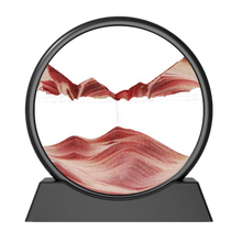 Load image into Gallery viewer, Quadro Ipnotico di Sabbia in Movimento -Marrone con cornice nera/25 x 26 cm Marrone con cornice nera/18 x 19 cm - Ozerty
