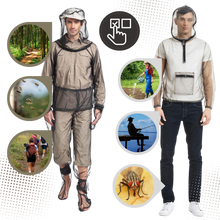 Load image into Gallery viewer, Tuta da Avventura in Micro rete - Ozerty
