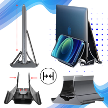 Load image into Gallery viewer, Supporto Verticale Multifunzionale per Computer Portatile - Ozerty
