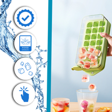 Load image into Gallery viewer, Vassoi per cubetti di ghiaccio in silicone antiaderente - Ozerty
