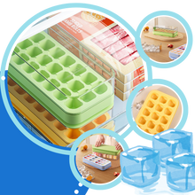Load image into Gallery viewer, Vassoi per cubetti di ghiaccio in silicone antiaderente - Ozerty
