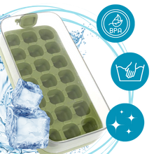 Load image into Gallery viewer, Vassoi per cubetti di ghiaccio in silicone antiaderente - Ozerty
