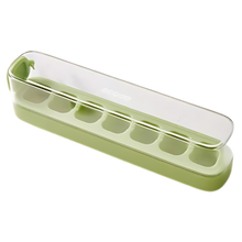 Load image into Gallery viewer, Vassoi per cubetti di ghiaccio in silicone antiaderente -Verde/7 griglie - Ozerty
