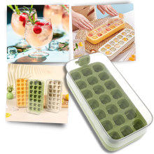 Load image into Gallery viewer, Vassoi per cubetti di ghiaccio in silicone antiaderente - Ozerty
