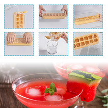 Load image into Gallery viewer, Vassoi per cubetti di ghiaccio in silicone antiaderente - Ozerty
