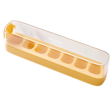 Load image into Gallery viewer, Vassoi per cubetti di ghiaccio in silicone antiaderente -Giallo/7 griglie - Ozerty
