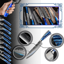 Load image into Gallery viewer, Coltelli giapponesi Blu Oceano - Ozerty
