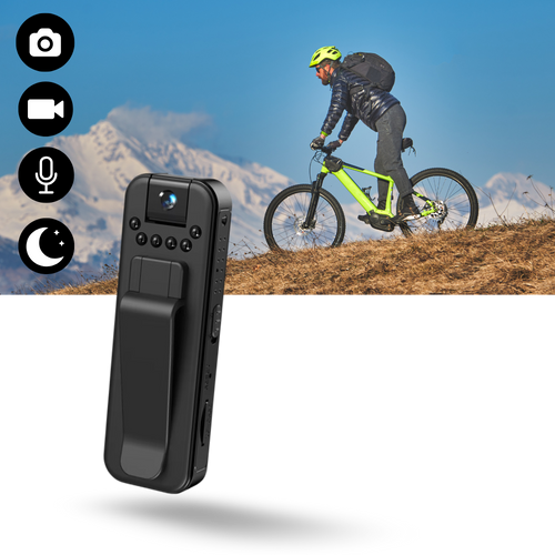 Bodycam Wireless Compatibile con OTG per i Vlog - Ozerty