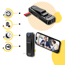 Load image into Gallery viewer, Bodycam Wireless Compatibile con OTG per i Vlog - Ozerty

