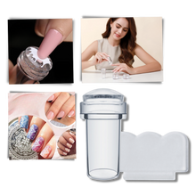 Load image into Gallery viewer, Strumento per nail art trasparente Simmetria perfetta - Ozerty
