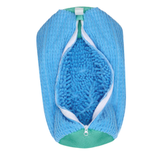 Load image into Gallery viewer, Borsa per il Lavaggio delle Scarpe in Poliestere -Blu - Ozerty
