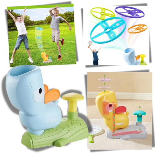 Giocattolo Disco Volante Portatile Facile da Lanciare - Ozerty