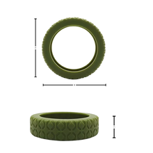 Load image into Gallery viewer, Protezioni in Silicone per Rotelle di Valigia - Ozerty
