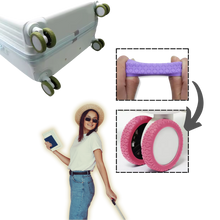 Load image into Gallery viewer, Protezioni in Silicone per Rotelle di Valigia - Ozerty
