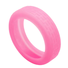 Load image into Gallery viewer, Protezioni in Silicone per Rotelle di Valigia -Rosa brillante - Ozerty
