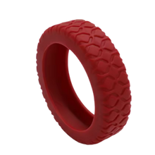 Load image into Gallery viewer, Protezioni in Silicone per Rotelle di Valigia -Rosso - Ozerty
