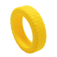 Load image into Gallery viewer, Protezioni in Silicone per Rotelle di Valigia -Giallo - Ozerty
