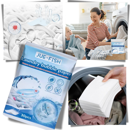 Fogli per il bucato Eco a dissoluzione rapida - Ozerty