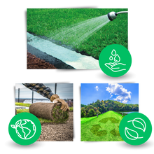 Load image into Gallery viewer, Tappetino di semi di erba verde a fissaggio rapido - Ozerty
