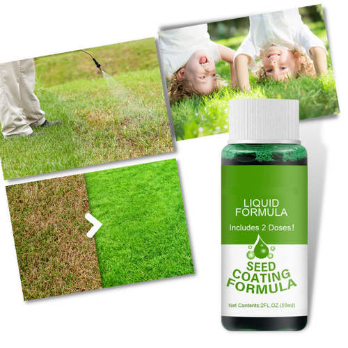 Spray rivitalizzante per l'erba del prato - Ozerty