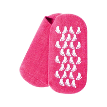 Load image into Gallery viewer, Calzini con Lozione Rivitalizzante -Rosso rosa - Ozerty
