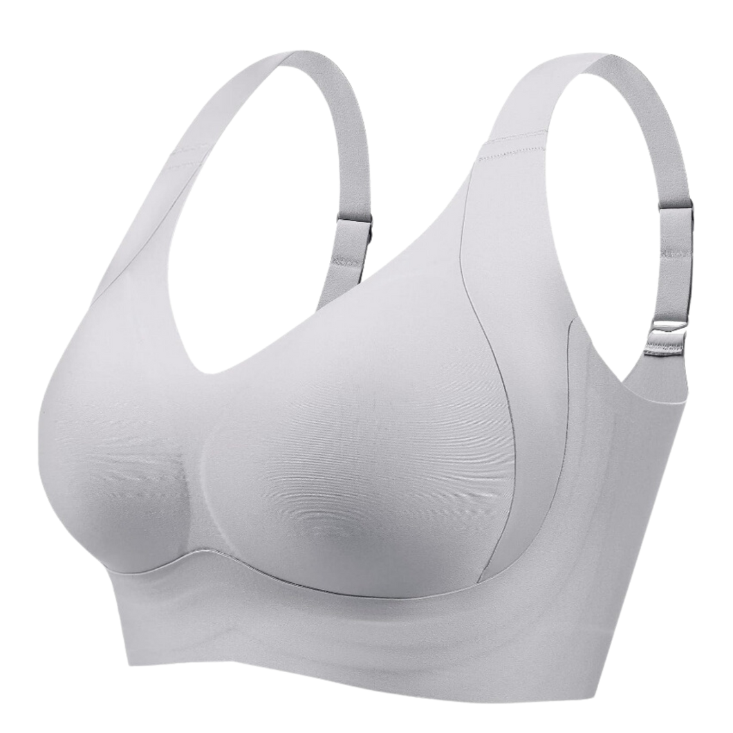 Reggiseno modellante traspirante senza cuciture -Grigio/SGrigio/MGrigio/LGrigio/XLGrigio/XXLGrigio/3XLGrigio/4XLGrigio/5XL - Ozerty