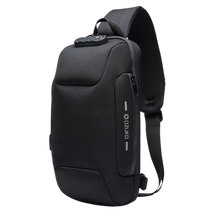 Load image into Gallery viewer, Zaino a Tracolla Rinforzato -Nero - Ozerty
